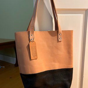 NWT All Leather FLEABAG Tote